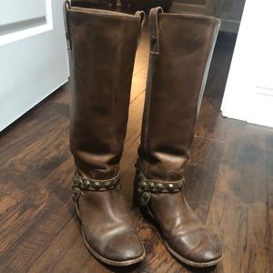 Frye leather boots. Size 6.5.